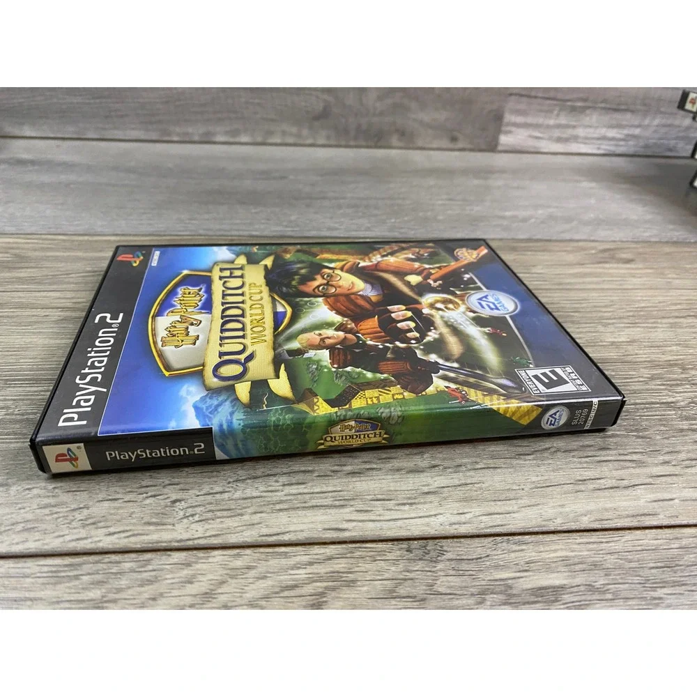Harry Potter Quidditch World Cup PlayStation 2 PS2 CASE & MANUAL ONLY No‎ Disc